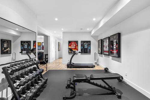 4243 Russo Street, Kelowna, BC - Indoor Photo Showing Gym Room