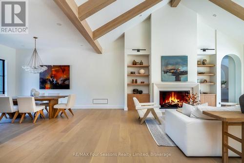 172 Sleepy Hollow Road, Blue Mountains, ON - Indoor Photo Showing Other Room With Fireplace