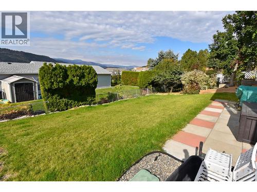 Views of the back yard - 6427 Spencer Road, Kelowna, BC - Outdoor