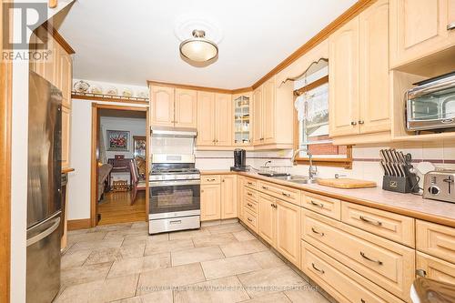 73 Lindel Crescent, Welland (N. Welland), ON - Indoor Photo Showing Kitchen With Double Sink