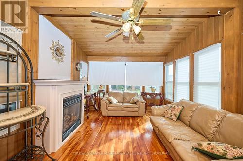 73 Lindel Crescent, Welland (N. Welland), ON - Indoor Photo Showing Living Room With Fireplace