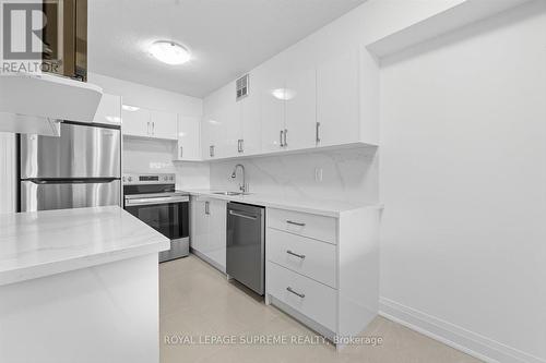 Stainless Steel Appliances - 107 - 270 Scarlett Road, Toronto, ON - Indoor Photo Showing Kitchen