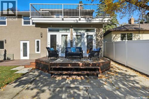 2807 Assiniboine Avenue, Regina, SK - Outdoor With Balcony With Deck Patio Veranda