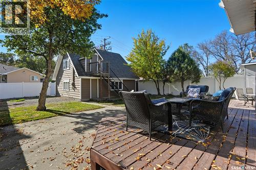 2807 Assiniboine Avenue, Regina, SK - Outdoor With Deck Patio Veranda