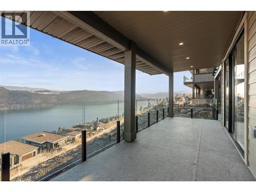 8948 Tavistock Road, Vernon, BC - Outdoor With Body Of Water With Balcony With Deck Patio Veranda With View With Exterior