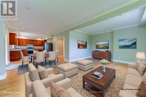 Virtually Staged - 243 River Road E, Wasaga Beach, ON - Indoor Photo Showing Living Room
