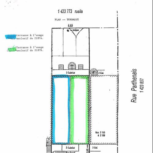 Plan (croquis) - A-2187 Rue Gauthier, Montréal (Le Plateau-Mont-Royal), QC - Other