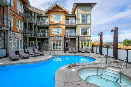 211A-1730 Riverside Lane, Courtenay, BC - Outdoor With In Ground Pool
