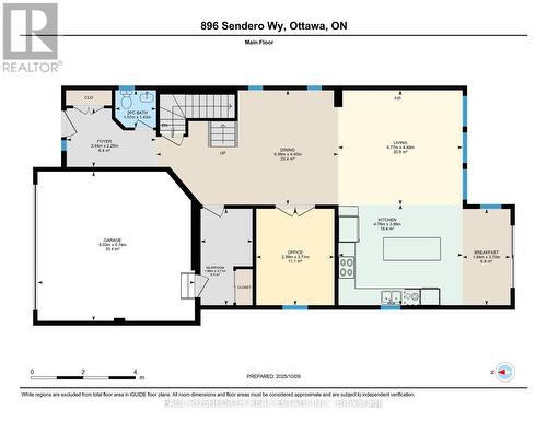 Floor Plan-Main Floor - 896 Sendero Way, Ottawa, ON - Other