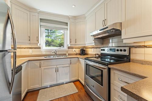 Cuisine - 242 Rue Larose, Dunham, QC - Indoor Photo Showing Kitchen With Double Sink