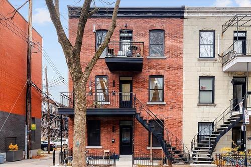 Frontage - 5329 Rue De Bordeaux, Montréal (Le Plateau-Mont-Royal), QC - Outdoor With Balcony With Facade