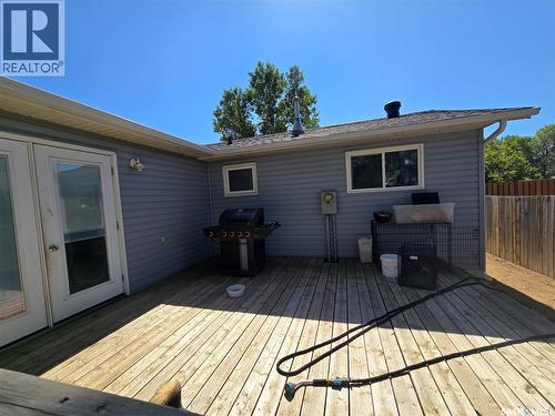 7 Mitchell Crescent, Weyburn, SK - Outdoor With Deck Patio Veranda With Exterior