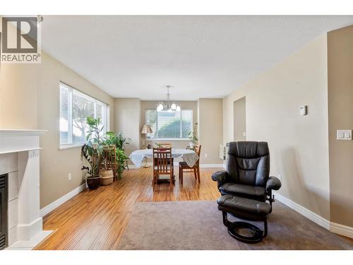 650 3 Street Sw Unit# 112, Salmon Arm, BC - Indoor Photo Showing Living Room With Fireplace