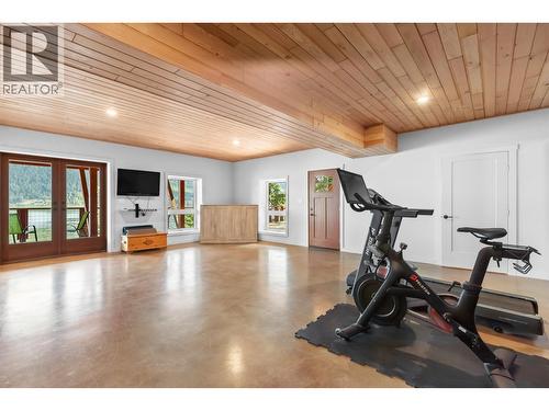 1917 Bass Road, Williams Lake, BC - Indoor Photo Showing Gym Room