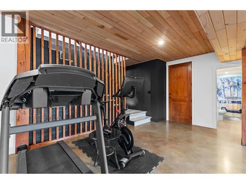 1917 Bass Road, Williams Lake, BC - Indoor Photo Showing Gym Room