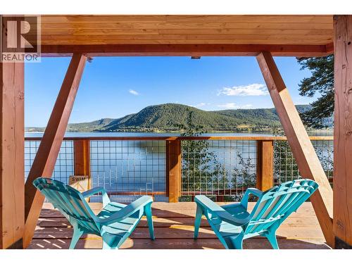 1917 Bass Road, Williams Lake, BC - Outdoor With Body Of Water With Deck Patio Veranda