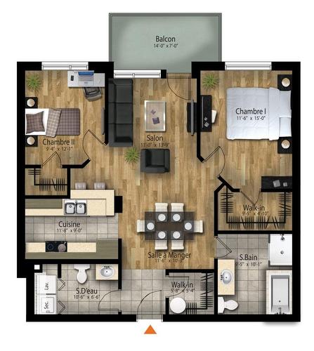 Other - 403-3725 Av. Jean-Béraud, Laval (Chomedey), QC - Other