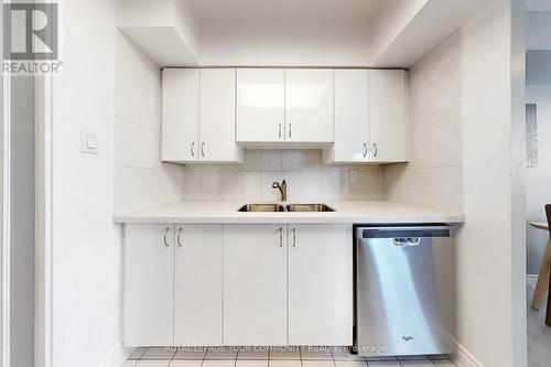 603 - 50 Kingsbridge Garden Circle, Mississauga, ON - Indoor Photo Showing Kitchen With Double Sink