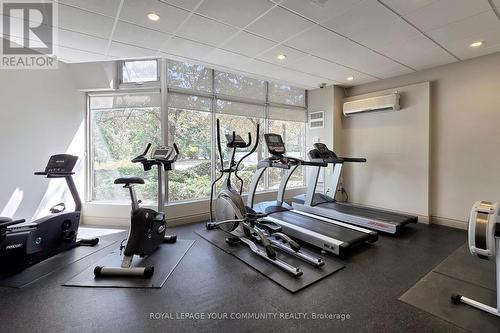 603 - 50 Kingsbridge Garden Circle, Mississauga, ON - Indoor Photo Showing Gym Room