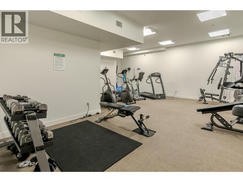 1495 Graham Street Unit# 304, Kelowna, BC - Indoor Photo Showing Gym Room