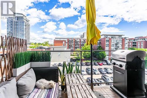 Balcony - 405 - 70 Port Street E, Mississauga, ON - Outdoor With Balcony
