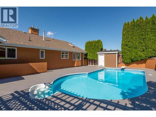 343 Stellar Drive, Kelowna, BC - Outdoor With In Ground Pool