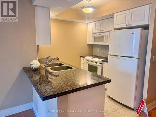 1323 - 500 Doris Avenue, Toronto, ON - Indoor Photo Showing Kitchen With Double Sink
