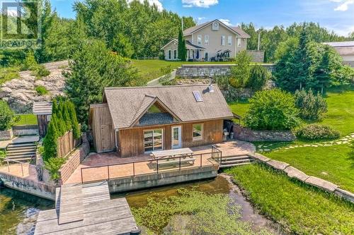 1064 Dew Drop Road, Sudbury, ON - Outdoor With Deck Patio Veranda