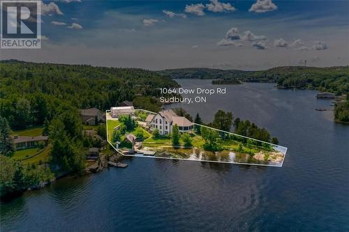 1064 Dew Drop Road, Sudbury, ON - Outdoor With Body Of Water With View