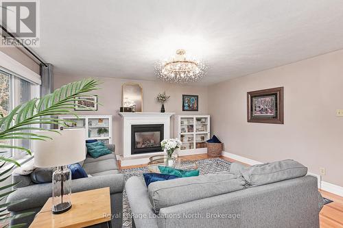 103478 Grey 18 Road, Meaford, ON - Indoor Photo Showing Living Room With Fireplace