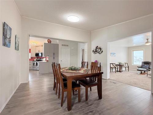 81 Mockingbird Drive, Brandon, MB - Indoor Photo Showing Dining Room
