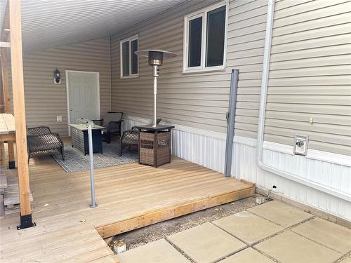 81 Mockingbird Drive, Brandon, MB - Outdoor With Deck Patio Veranda With Exterior