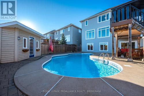 675 Fieldstone Drive, Kingston (Kingston East (Incl Barret Crt)), ON - Outdoor With In Ground Pool