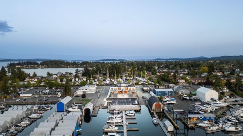 201-2270 Harbour Rd, Sidney, BC - Outdoor With Body Of Water With View