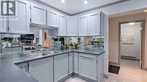 335 Churchill Avenue Unit# 205, Penticton, BC - Indoor Photo Showing Kitchen With Double Sink