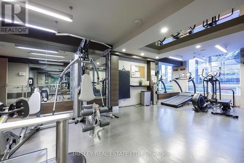 215 - 60 Annie Craig Drive, Toronto, ON - Indoor Photo Showing Gym Room