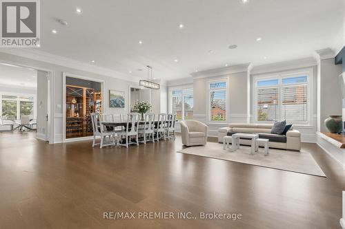 Main Level Living/Dining - 111 Codsell Avenue, Toronto, ON - Indoor Photo Showing Living Room