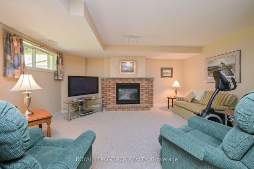 26 Forest Link N/A, New Tecumseth, ON - Indoor Photo Showing Living Room With Fireplace