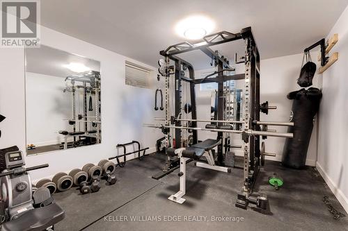 4391 Lakeshore Road, Burlington, ON - Indoor Photo Showing Gym Room