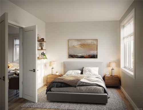 402-2000 West Park Lane, View Royal, BC - Indoor Photo Showing Bedroom