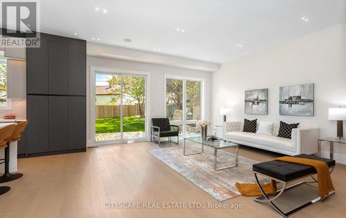 55 Adanac Drive, Toronto, ON - Indoor Photo Showing Living Room