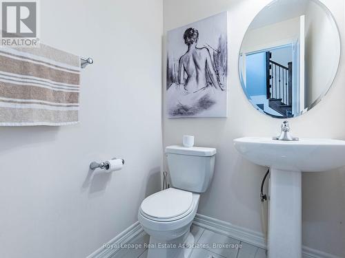 Powder Room - Main Floor - 18 Heming Trail, Hamilton, ON - Indoor Photo Showing Bathroom