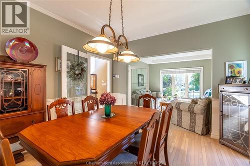 13 Hedge Maple Path, Chatham, ON - Indoor Photo Showing Dining Room