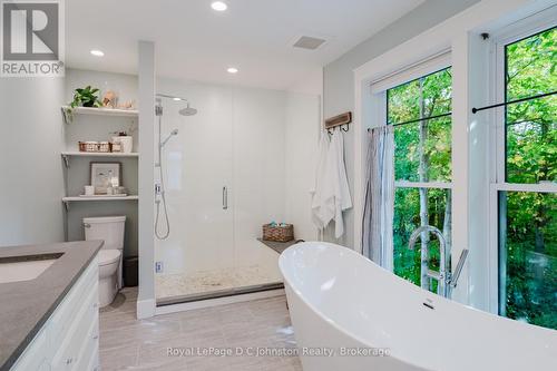 Spa Inspired 5 PC - Caesarstone quartz countertop - 81 Cedar Bush Drive, Saugeen Shores, ON - Indoor Photo Showing Other Room