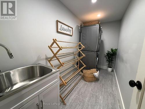 Laundry room with Brand new Sink - 81 Cedar Bush Drive, Saugeen Shores, ON - Indoor
