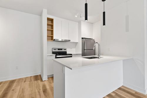 Kitchen - 205-2121 Av. Papineau, Montréal (Ville-Marie), QC - Indoor Photo Showing Kitchen With Upgraded Kitchen