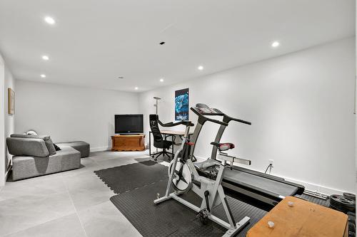 Family room - 144 Rue Richer, Mont-Tremblant, QC - Indoor Photo Showing Gym Room