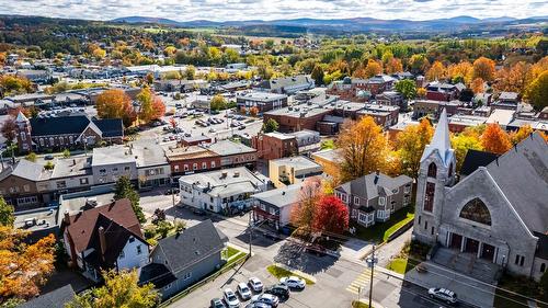 Aerial photo - 24  - 26 Rue Court, Coaticook, QC - Outdoor With View