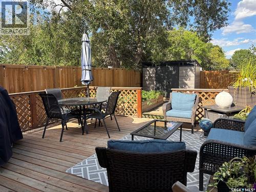 40 Overlord Crescent, Kindersley, SK - Outdoor With Deck Patio Veranda