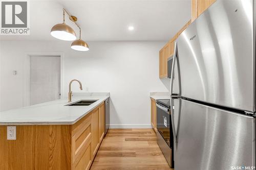624 11Th Street, Humboldt, SK - Indoor Photo Showing Kitchen With Double Sink
